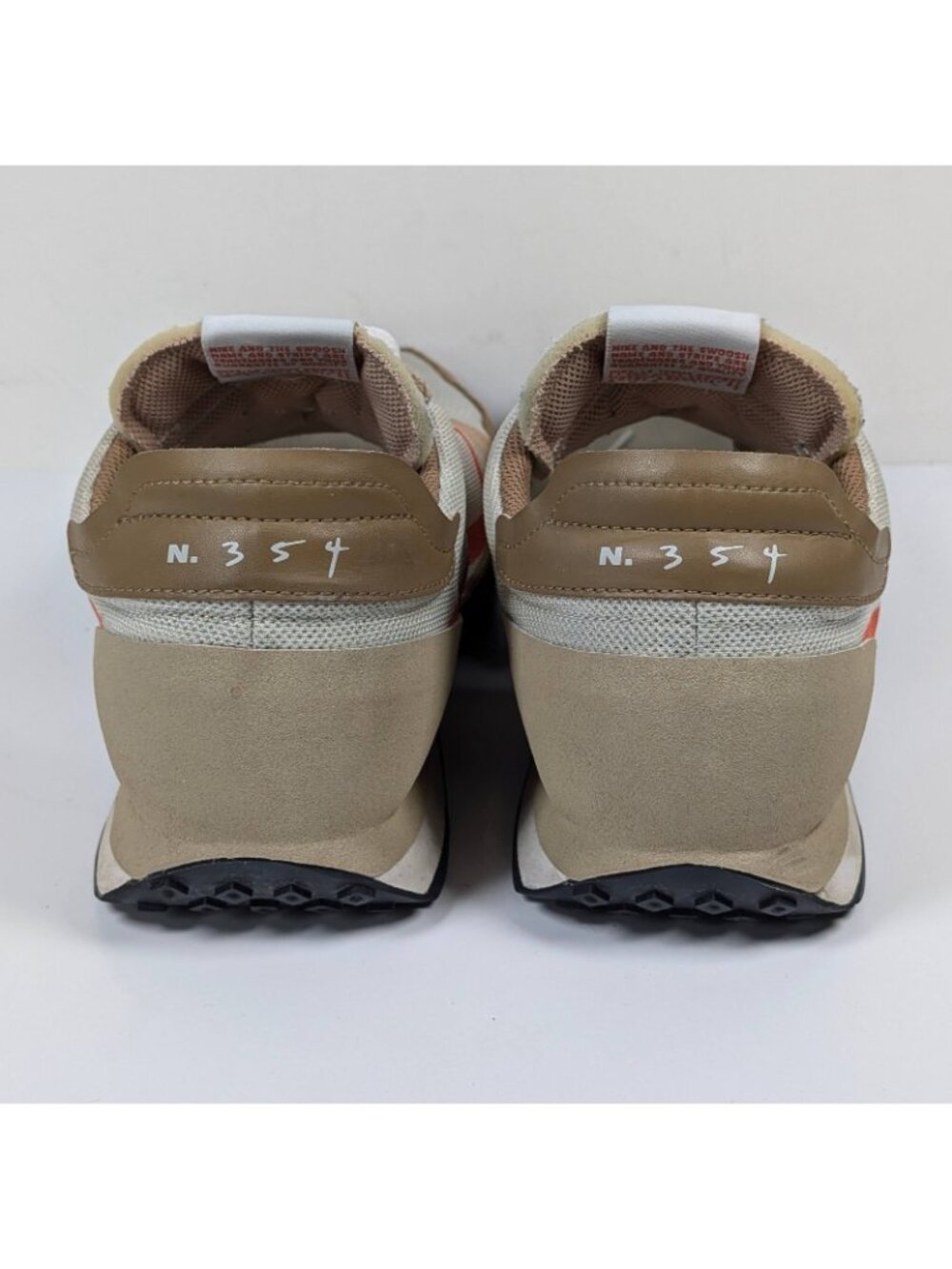 Nike Daybreak Type N.354 Shoes Mens Size 11 Retro Mesh Swoosh Orange Brown Tan - Picture 5 of 8